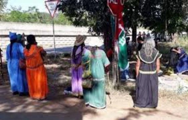 Mujeres ngäbe-buglé.