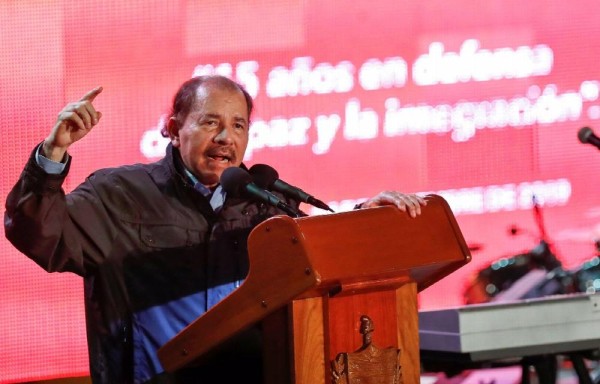 Daniel Ortega, presidente de Nicaragua.