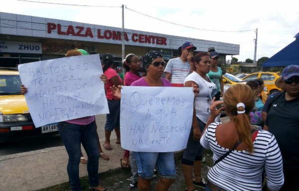 La protesta fue pacífica.