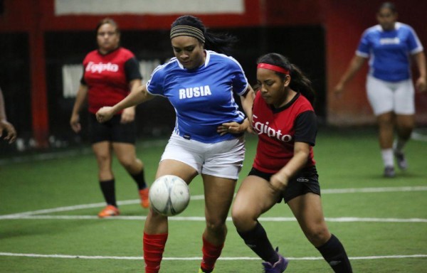 Chicas se luce en Copa Alusiva a Rusia 2018