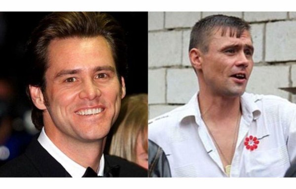 Este hombre ruso es igual al actor Jim Carrey.