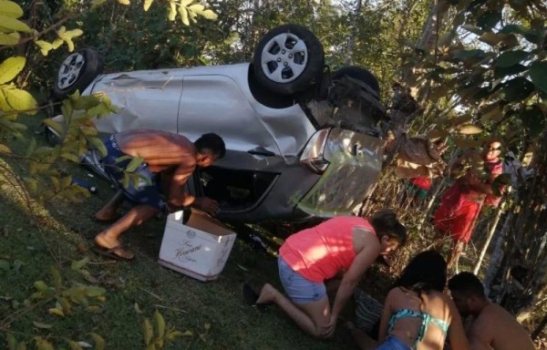 Investigan si este accidente fue por exceso de velocidad