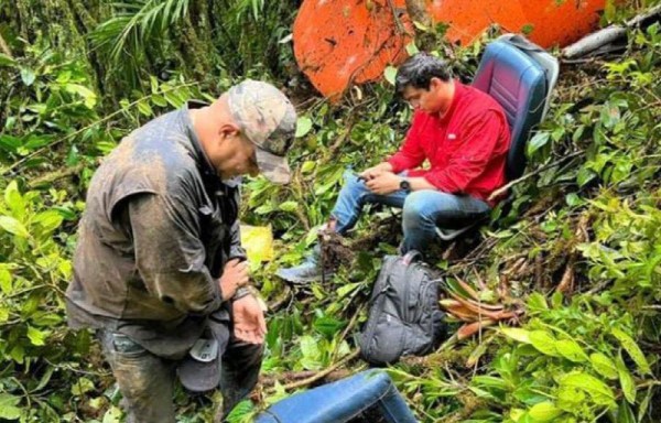 A pesar de lo aparatoso del accidente, no hubo víctimas que lamentar.