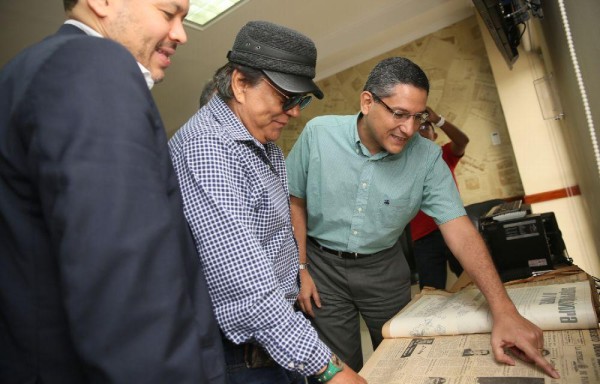 Durán junto a Eduardo Quirós, presidente de GESE.