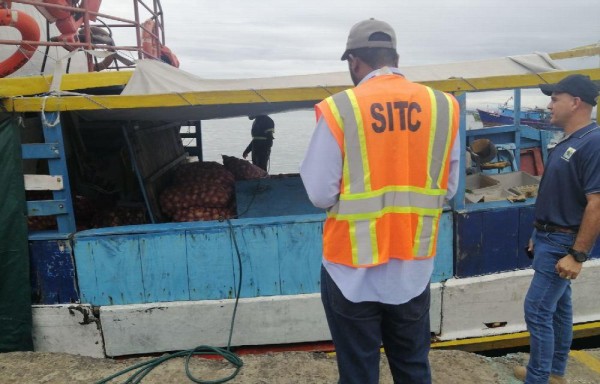 Cebolla, papa y ajo de contrabando.