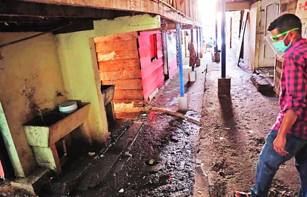 El problema de las aguas negras es de años.