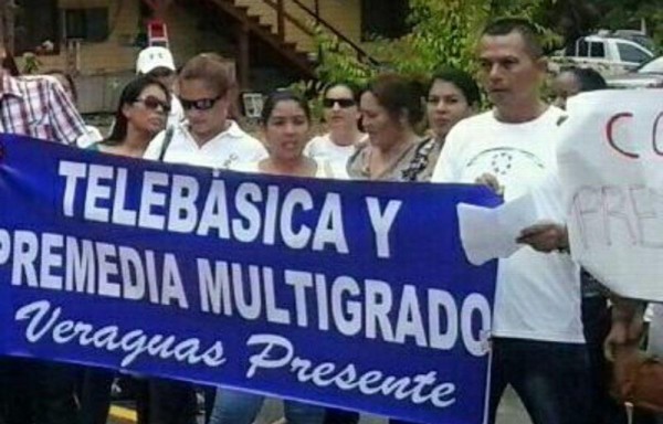 El 31 de octubre los instructores protestaron en Cárdenas.