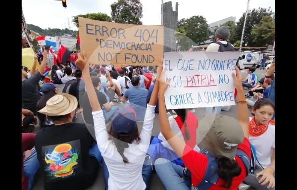 Manifestantes culminan las protestas de manera pacífica 