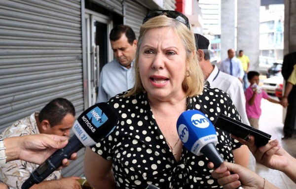 Exministra Giselle Burillo.