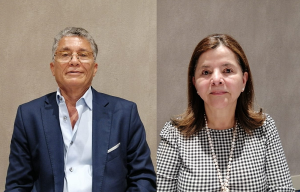 Doctor David Méndez y la doctora María Luisa Ávila Agüero.