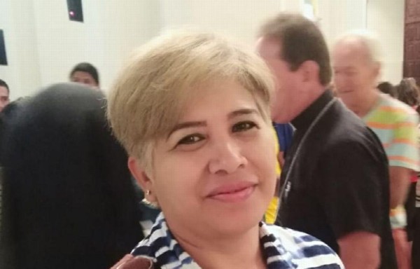 ‘Vine con mis peregrinas para que conocieran el casco antiguo, la iglesia está hermosa'. OSIRIS DE FOSTER Panameña