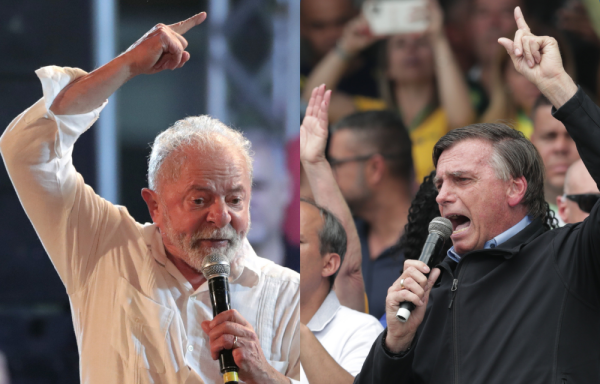 Luiz Inácio Lula da Silva y Jair Bolsonaro.