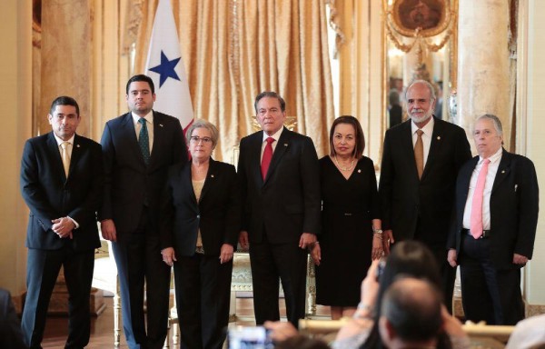 Magistrados de la CSJ tomaron posesión ayer en la Presidencia