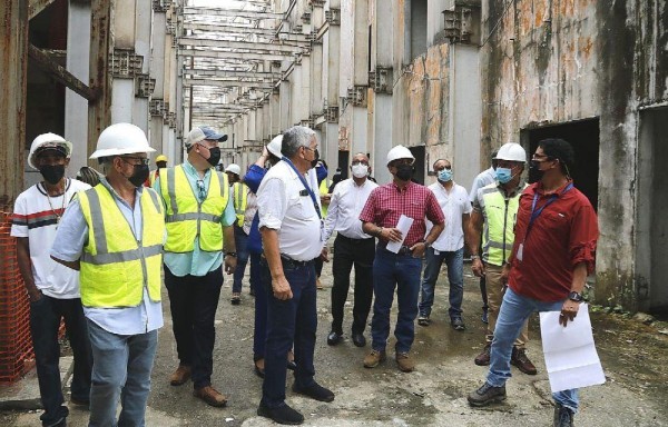 La construcción alcanza un 18% de avance.