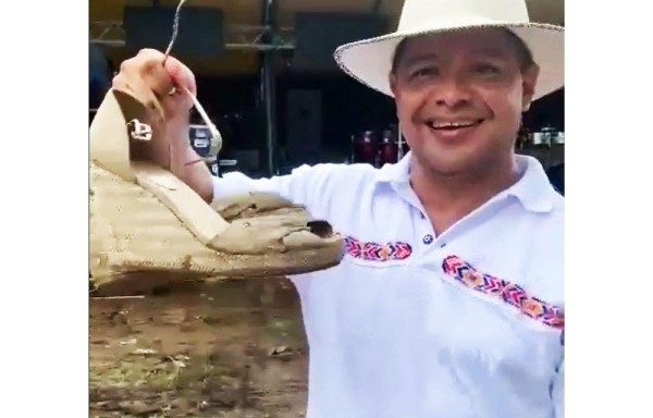 Abdiel Núñez en la Feria de Ocú.