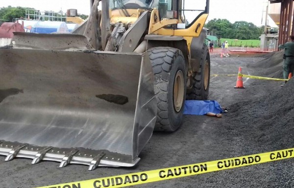 La víctima trabajaba en la cantera de San Lorenzo perteneciente a Conalvias.