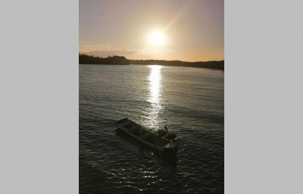 Aguadulce bajo el crepúsculo