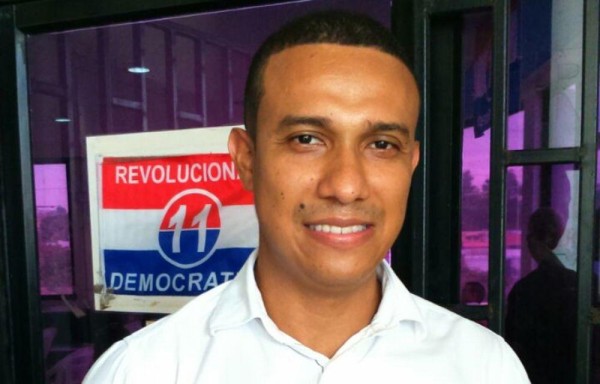 Félix Moulanier, presidente del Frente Juventud.