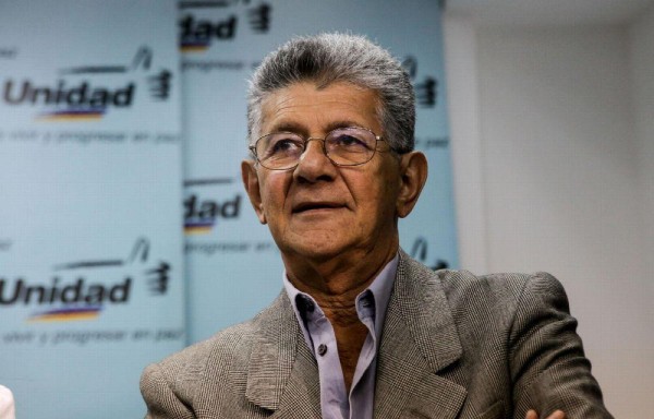 Presidente de la Asamblea Nacional, el diputado Henry Ramos Allup.