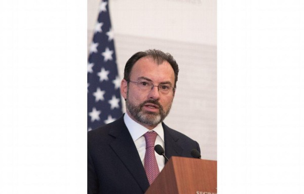 Canciller mexicano Luis Videgaray