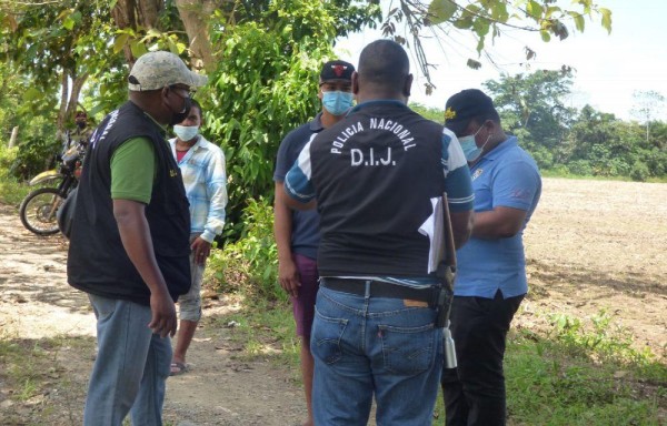 Autoridades se presentaron al lugar para investigar.