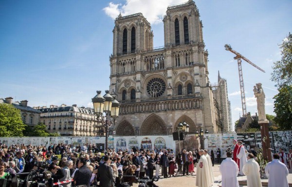 Notre Dame comienza a renacer tres años después del incendio