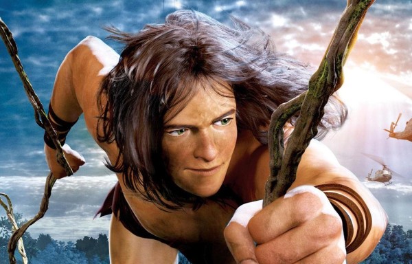 Está criado entre simios