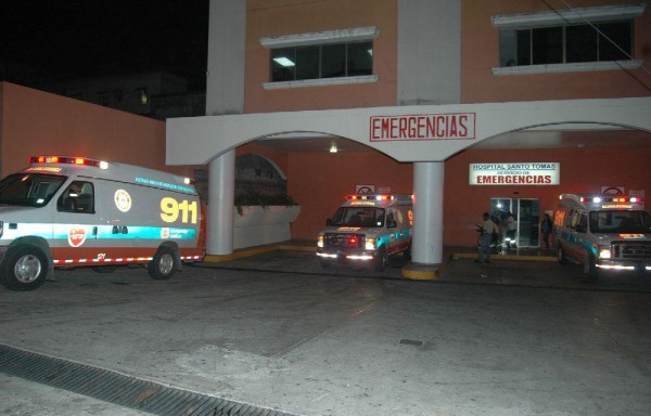 Víctima pasó el peligro y se recupera en el hospital.