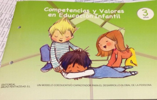 Este es el libro que usan los estudiantes de tercer grado.