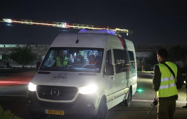 Trasladan a los rehenes israelíes al Centro Médico Sheba, en la ciudad de Ramat Gan.