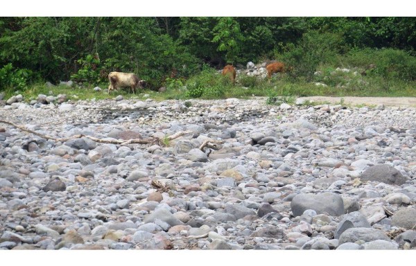 El río Piedra era uno de los más caudalosos de la provincia, hoy día está casi muerto.