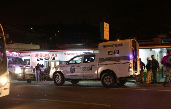 Ambos terminaron en el Centro de Salud de San Isidro.