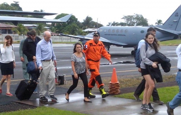 La familia llegó procedente de Costa Rica.