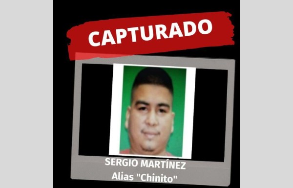 Cae alias 'Chinito', estaba en la lista de los más buscados por homicidio