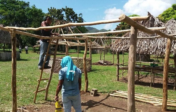 Ya están haciendo los ranchos.