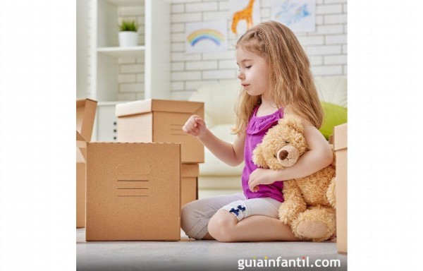 ¡Cómo afecta la mudanza a los niños!