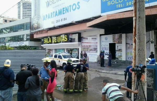 Se registra conato de incendio cerca del antiguo cine Alhambra