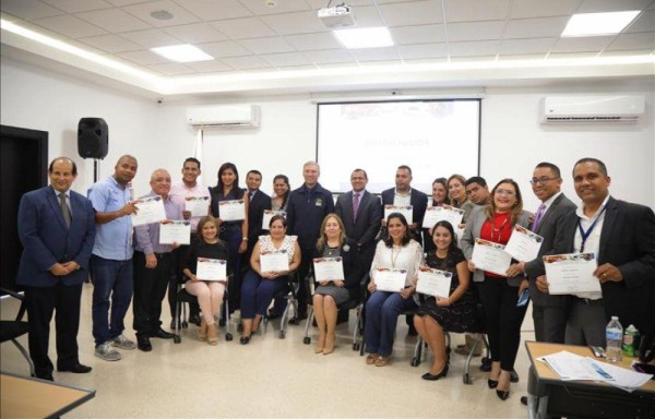 Dos días duró la capacitación.