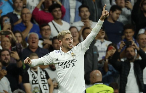 Uruguayo Valverde sale al rescate del Real Madrid