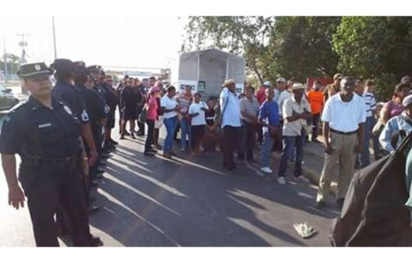 Protagonizaron una protesta hace unos días.