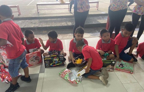 Una tarde de alegría en el Hogar de la Infancia