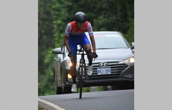 Wendy Ducreux durante la carrera.