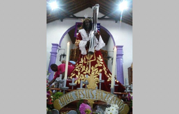 El Cristo Negro es muy venerado.