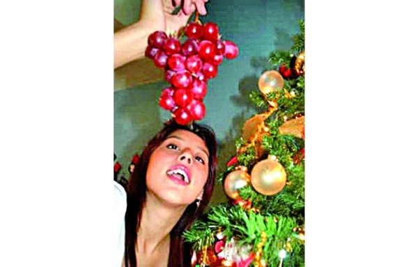 Comer uvas, otra tradición.
