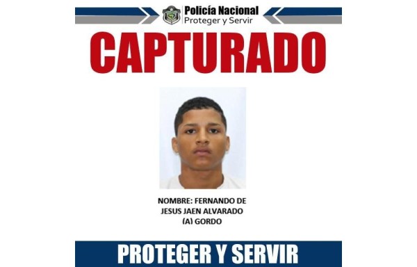 Capturan a Gordo, uno de los más buscados por homicidio