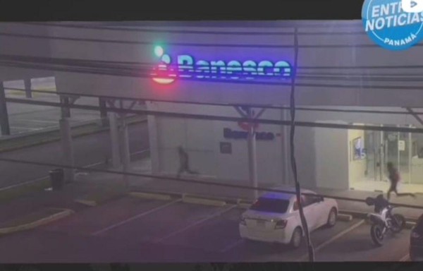 Video captó a los sospechosos