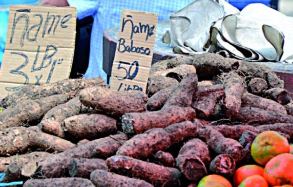 Ñame paleta subió 20 centavos.