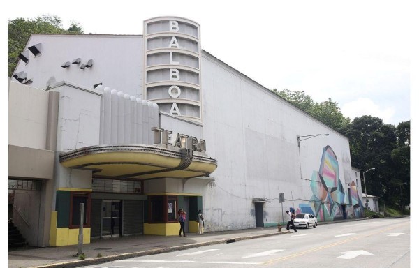 Teatro Balboa, inaugurado oficialmente en 1950.