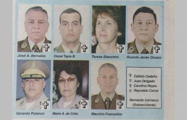 El último vuelo de ‘El Viejo' y sus 11 víctimas fatales