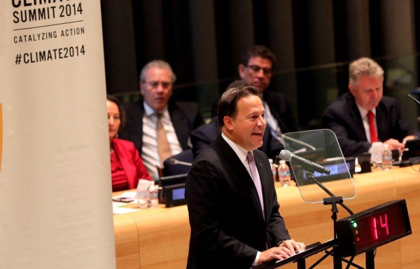 Juan Carlos Varela, en la ONU.